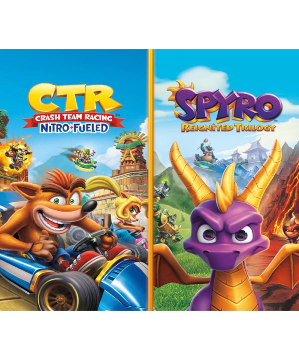 Crash Team Racing Nitro-Fueled + Spyro Game Bundle Region: ARGENTINA XBOX One / Xbox Series X|S Xbox One Key 